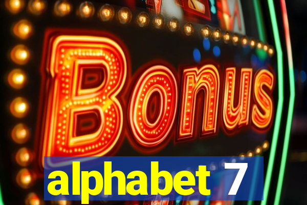 alphabet 7